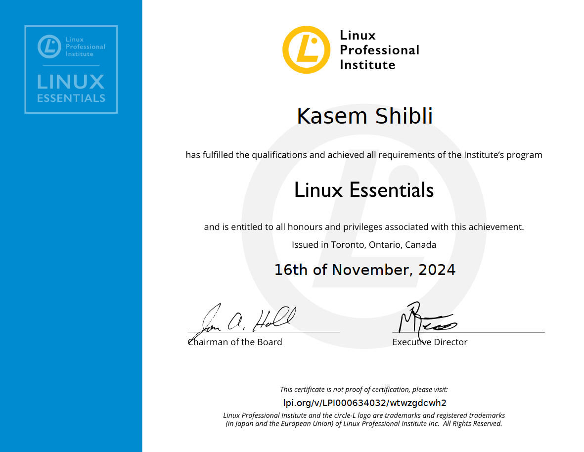 Linux Essentials